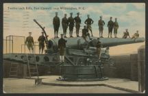 Twelve inch rifle, Fort Caswell, near Wilmington, N.C.